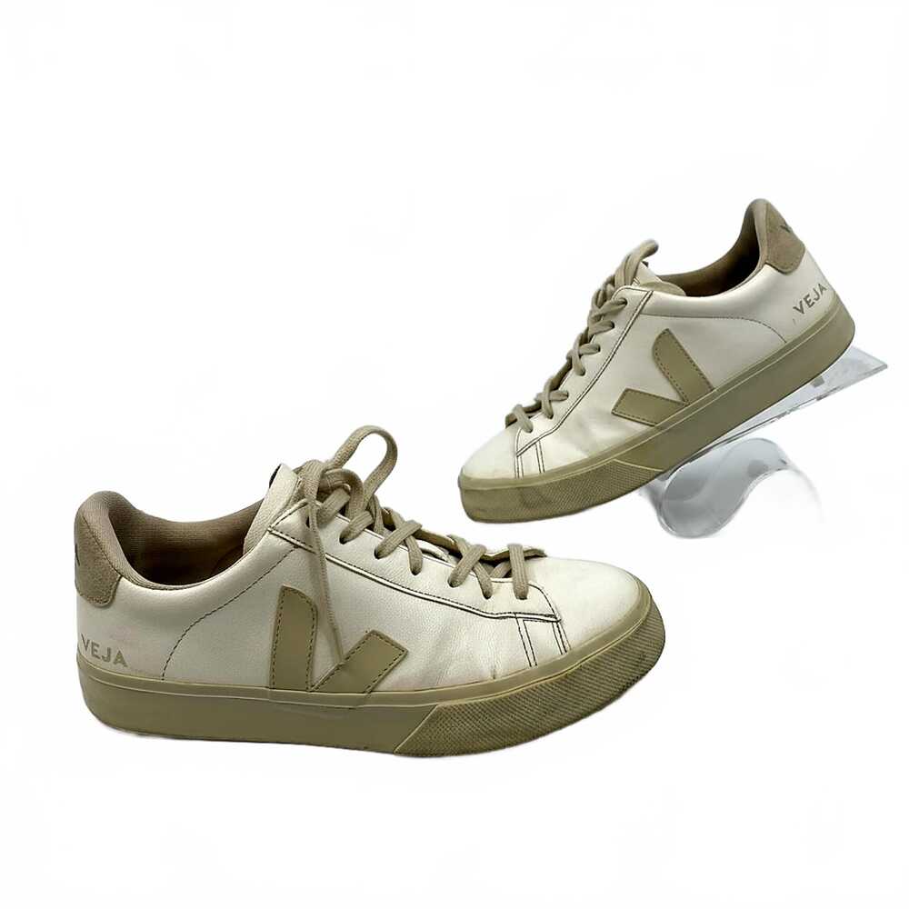 Veja White Beige Sneakers | Womens 8